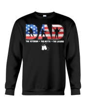 Veteran Dad Legend Crewneck Sweatshirt tile