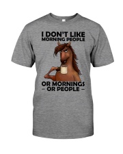I Don't Like Morning People Premium Fit Mens Tee tile