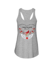 God Has You In His Arms - I Have You In My Heart Ladies Flowy Tank tile