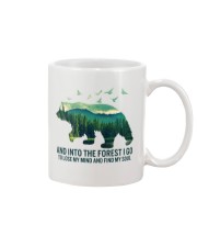 And Into The Forest I Go Mug tile