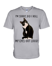 I'm Sorry - Did I Roll My Eyes Out Loud V-Neck T-Shirt tile