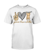 Limited Edition - Peace Love Sloths Classic T-Shirt thumbnail