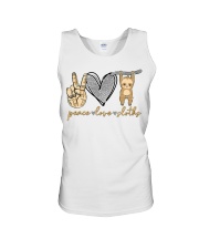 Limited Edition - Peace Love Sloths Unisex Tank thumbnail
