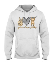 Limited Edition - Peace Love Sloths Hooded Sweatshirt thumbnail