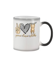 Limited Edition - Peace Love Sloths Color Changing Mug thumbnail