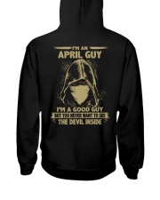 I'm An April Guy Hooded Sweatshirt back