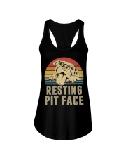 Resting Pit Face Ladies Flowy Tank tile