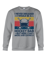 I Am Broke And Loving It Crewneck Sweatshirt tile