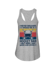 I Am Broke And Loving It Ladies Flowy Tank tile