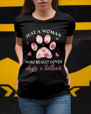 Limited Edition - Dogs And Tattoos Ladies T-Shirt apparel-ladies-t-shirt-lifestyle-04