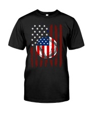 Baseball Flag Classic T-Shirt tile