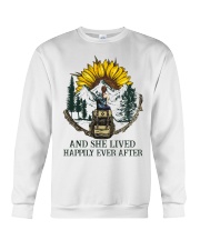 And She Lived Happily Ever After Crewneck Sweatshirt tile