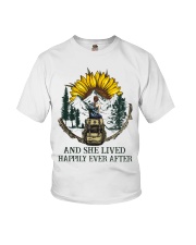 And She Lived Happily Ever After Youth T-Shirt tile
