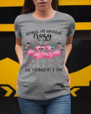 Driving My Husband Crazy One Flamingo At A Time Ladies T-Shirt apparel-ladies-t-shirt-lifestyle-04