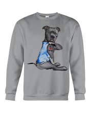 Pitbull - I Love Mom Crewneck Sweatshirt tile