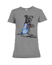 Pitbull - I Love Mom Premium Fit Ladies Tee tile