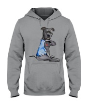 Pitbull - I Love Mom Hooded Sweatshirt tile