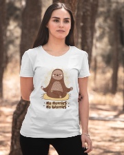Limited Edition - No Hurries - No Worries Ladies T-Shirt apparel-ladies-t-shirt-lifestyle-05