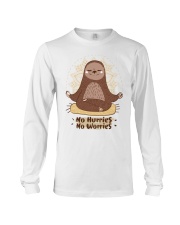 Limited Edition - No Hurries - No Worries Long Sleeve Tee thumbnail