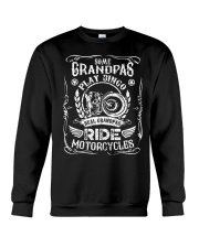 Real Grandpas Ride Motorcycle Crewneck Sweatshirt tile