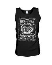 Real Grandpas Ride Motorcycle Unisex Tank tile