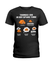 Things I Do In My Spare Time Ladies T-Shirt tile