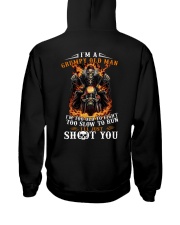 I'm A Grumpy Old Man Hooded Sweatshirt back