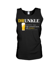 Drunkle definition Unisex Tank tile