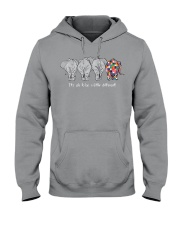 It's Ok To Be A Little Diferent Hooded Sweatshirt tile