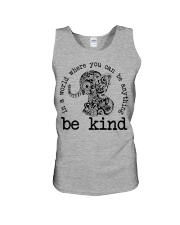 In A World Where You Can Be Anything - Be Kind Unisex Tank tile