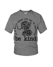 In A World Where You Can Be Anything - Be Kind Youth T-Shirt tile
