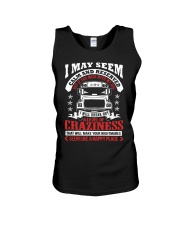Bus Driver Unisex Tank tile