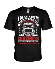 Bus Driver V-Neck T-Shirt tile