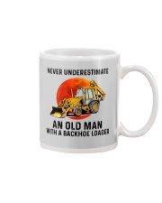 An Old Man With A Backhoe Loader Mug tile