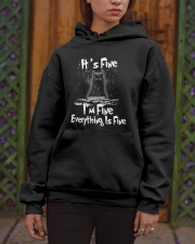 It's Fine - I'm Fine - Everything Is Fine Hooded Sweatshirt apparel-hooded-sweatshirt-lifestyle-front-03