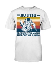 Jiu Jitsu Because You Might Run Out Of Ammo Classic T-Shirt tile