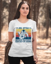 Jiu Jitsu Because You Might Run Out Of Ammo Ladies T-Shirt apparel-ladies-t-shirt-lifestyle-05