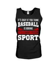If You Think Baseball Is Boring Unisex Tank tile