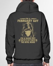 I'm A February Guy Hooded Sweatshirt garment-hooded-sweatshirt-back-04