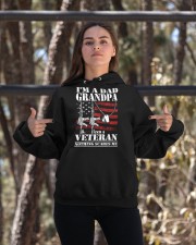 Veteran Grandpa Nothing Scares Me Hooded Sweatshirt apparel-hooded-sweatshirt-lifestyle-05