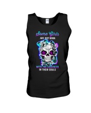 Some Girls Are Just Born With The Darkness In Soul Unisex Tank tile
