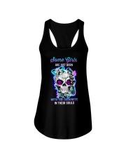 Some Girls Are Just Born With The Darkness In Soul Ladies Flowy Tank tile