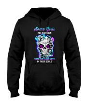 Some Girls Are Just Born With The Darkness In Soul Hooded Sweatshirt tile