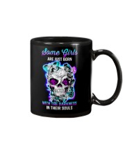 Some Girls Are Just Born With The Darkness In Soul Mug tile
