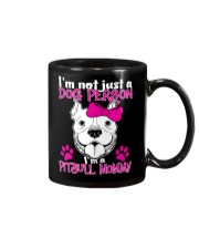 I'm Not Just A Dog Person - I'm A Pitbull Mommy Mug tile