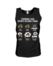 Things I Do In My Spare Time Unisex Tank tile