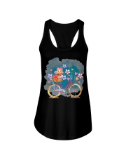 Cat Bicycle Ladies Flowy Tank tile