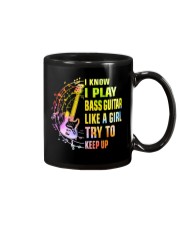 I Play Bass Guitar Like A Girl Try To Keep Up Mug tile