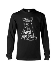 Happy Father's Day To The Best Cat Dad Long Sleeve Tee tile