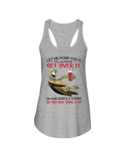 Let Me Pour You A Tall Glass Of Get Over It Ladies Flowy Tank tile